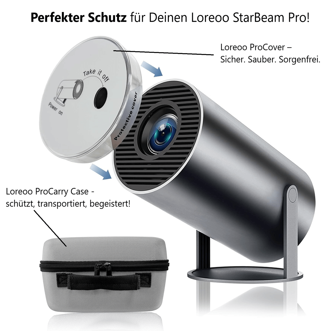 Loreoo StarBeam Pro - Bringt Kinoerlebnisse in jeden Winkel