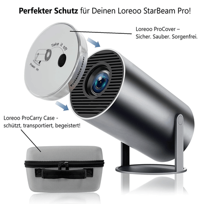 Loreoo StarBeam Pro - Bringt Kinoerlebnisse in jeden Winkel