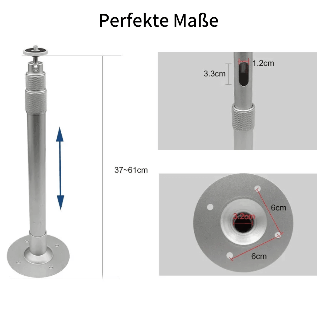 Loreoo ProFix - Stabiler Halt für Wand und Decke