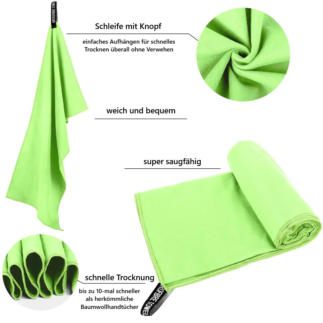 Loreoo Gym Handtuch – Schweißabsorbierendes, antibakterielles Handtuch
