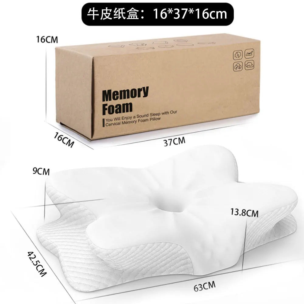 Loreoo Relax Kissen – Ergonomisches Orthopädisches Nackenkissen für besseren Schlaf