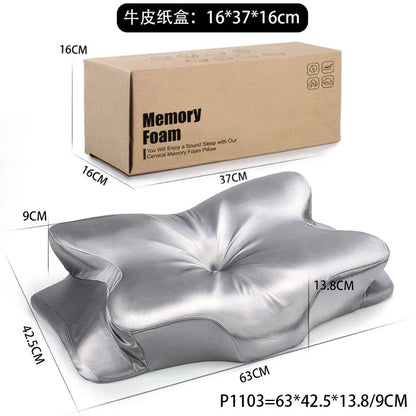 Loreoo Relax Kissen – Ergonomisches Orthopädisches Nackenkissen für besseren Schlaf