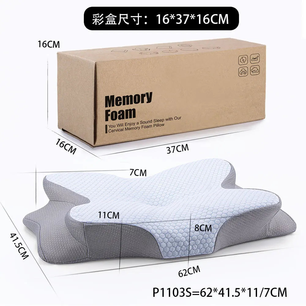 Loreoo Relax Kissen – Ergonomisches Orthopädisches Nackenkissen für besseren Schlaf