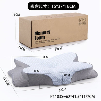 Loreoo Relax Kissen – Ergonomisches Orthopädisches Nackenkissen für besseren Schlaf