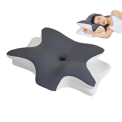 Loreoo Relax Kissen – Ergonomisches Orthopädisches Nackenkissen für besseren Schlaf